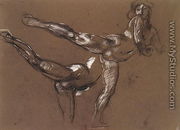 Two Studies of a Female Nude - Henry Tonks