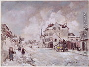 View of Faubourg Saint-Jacques - Johan Barthold Jongkind