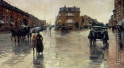 A Rainy Day in Boston - Childe Hassam