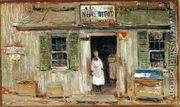 News Depot, Cos Cob, 1912 - Childe Hassam