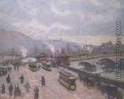 The Pont Corneille at Rouen, 1898 - Armand Guillaumin
