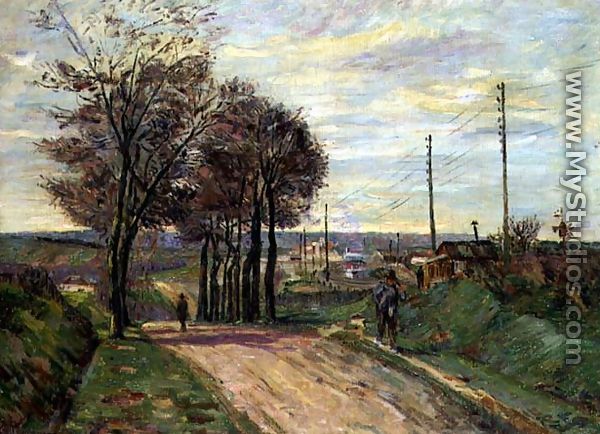 The Outskirts of Paris, c.1881 - Armand Guillaumin