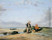 Figures on a Beach - William Collins