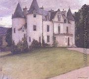 A Scottish Baronial House  1907 - John William Waterhouse