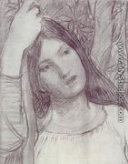 Study of a Girl  1908 - John William Waterhouse