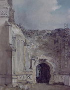 East Bergholt Church: North Archway of the Ruined Tower - John Constable