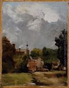 East Bergholt Church  South Archway of the Ruined Tower, 1806 - John Constable