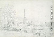 Salisbury Cathedral from the North West, 1829 - John Constable