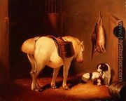 The Gamekeeper's Stable - Abraham Cooper