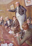Mr Pickwick Adresses the Club, 1924 - Harold Copping