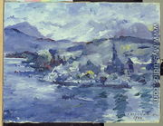 Afternoon on Lake Lucerne, 1924 - Lovis (Franz Heinrich Louis) Corinth