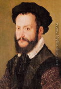Portrait of a Man with Brown Hair, c.1560 - Corneille De Lyon
