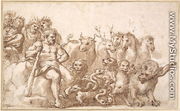 Allegory of the Labours of Hercules - Pietro Da Cortona (Barrettini)