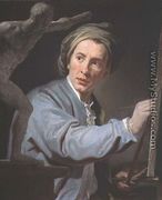 Portrait of David Allan (1744-96) 1774 - Domenico Corvi