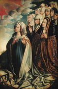 Mary the Mediator with Joanna the Mad and her entourage - Colijn de Coter