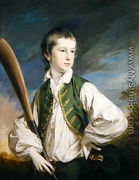 Charles Collyer as a boy, with a cricket bat, 1766 - Francis Cotes