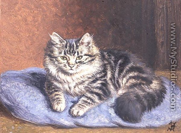 The Blue Cushion - Horatio Henry Couldery