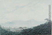 The Bay of Naples from Capodimonte, Italy, c.1790 - John Robert Cozens