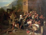 A Fight Outside a Tavern - Joos van Craesbeeck