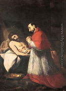 St. Charles Borromeo before the Dead Christ, 1610 - Giovanni Battista Crespi (Cerano II)
