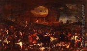 The Fair at Poggio a Caiano 1709 - Giuseppe Maria Crespi