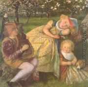 The King's Orchard (study) - Arthur Hughes