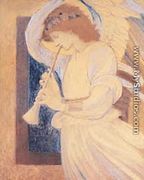 An Angel Playing a Flageolet - Sir Edward Coley Burne-Jones