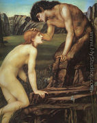 Pan and Psyche - Sir Edward Coley Burne-Jones