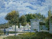 The Watering Place at Marly - Alfred Sisley