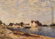 Saint-Mammes, on the Banks of the Loing - Alfred Sisley