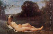 Reclining Nymph - Jean-Baptiste-Camille Corot