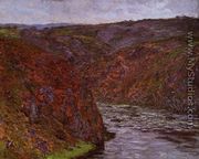 Valley of the Creuse, Grey Sky - Claude Oscar Monet