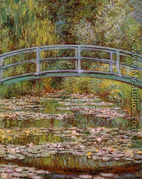 The Water-Lily Pond - Claude Oscar Monet