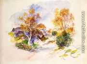 Landscape with Trees - Pierre Auguste Renoir