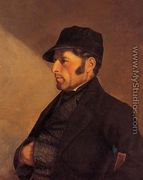 Portrait of the Artist's Father, Regis Courbet - Gustave Courbet