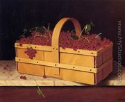 A Basket of Catawba Grapes - William Michael Harnett