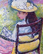 Portrait of Jeanne Pissarro - Theo van Rysselberghe