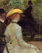 In the Bois de Boulogne - Henri De Toulouse-Lautrec