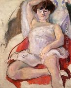Dancer at the Moulin Rouge - Jules Pascin