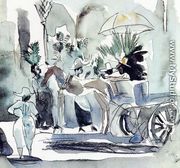 Horse and Carriage - Jules Pascin