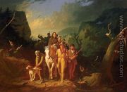 The Emigration of Daniel Boone - George Caleb Bingham