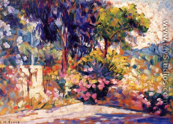 The Flowered Trees - Henri Edmond Cross