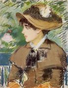 Young Girl on a Bench - Edouard Manet