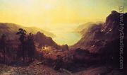 View of Donner Lake, California - Albert Bierstadt