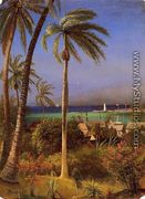 Bahamian View - Albert Bierstadt