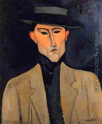 Portrait of a Man with Hat - Amedeo Modigliani
