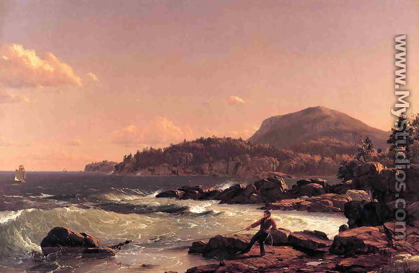 Newport Mountain, Mount Desert - Frederic Edwin Church