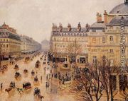 Place du Theatre Francais: Rain Effect - Camille Pissarro