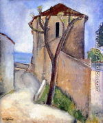 Tree and Houses - Amedeo Modigliani