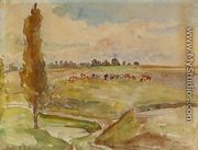 Landscape at Osny - Camille Pissarro